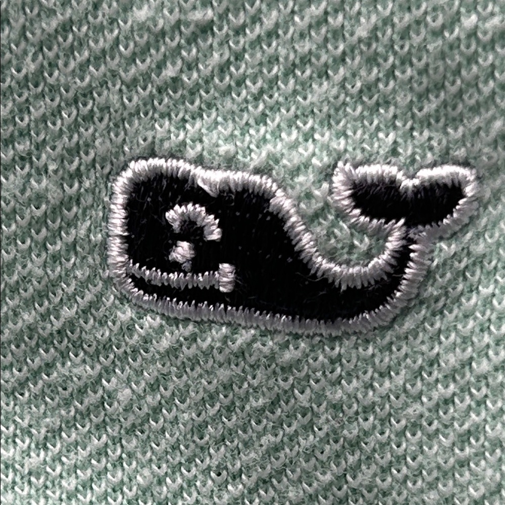 Vineyard Vines Boys XL (18) Mint Green Quarter Zip Pullover - Picture 4 of 8